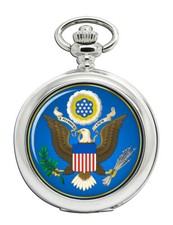 United States Great Seal obverse Pocket Watch