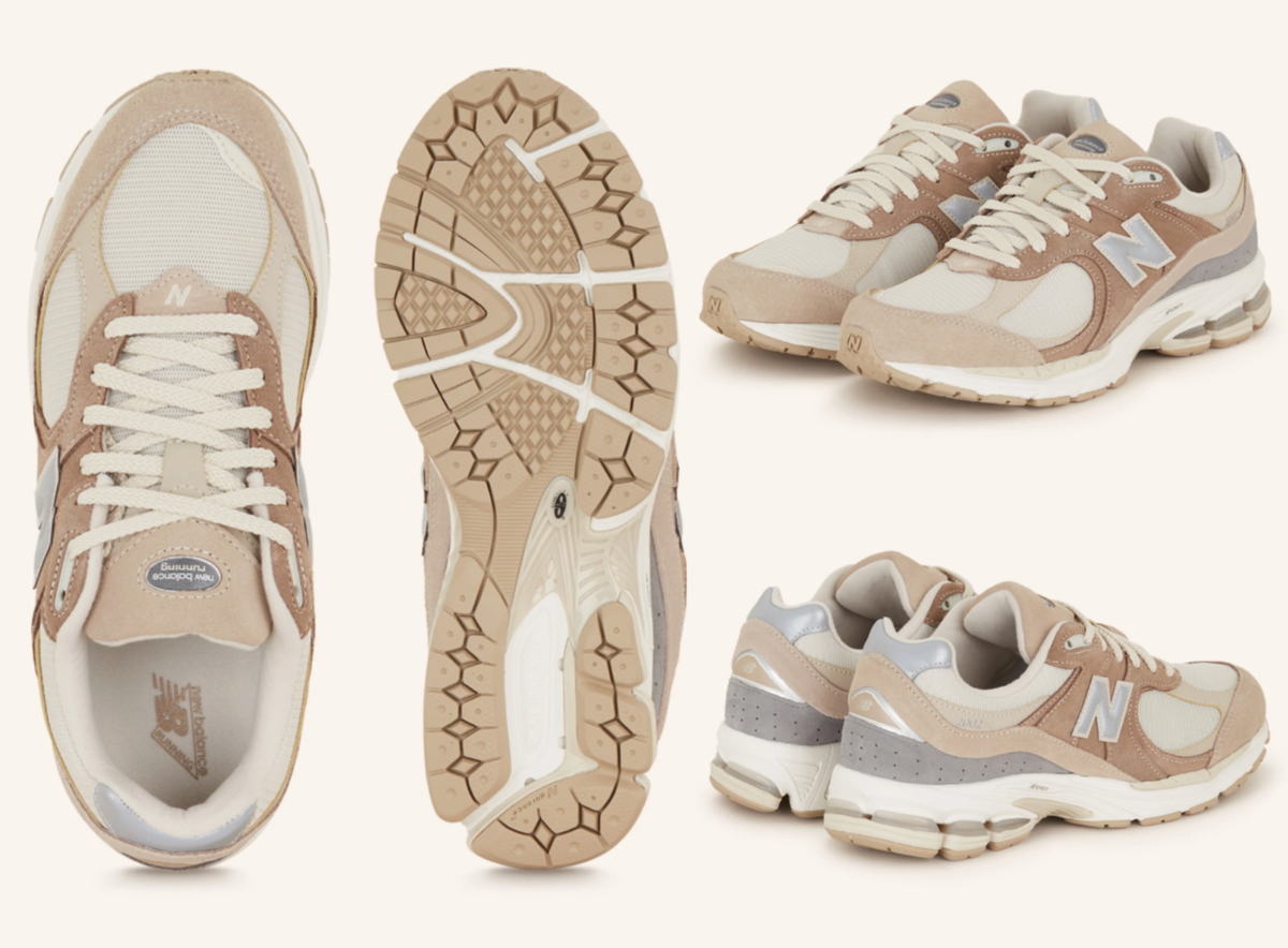 スニーカー NEW BALANCE 2002R SNEAKERS IN SUEDE AND MESH New Balance M2002RSI 2002R Suede Mesh Sneakers Shoes