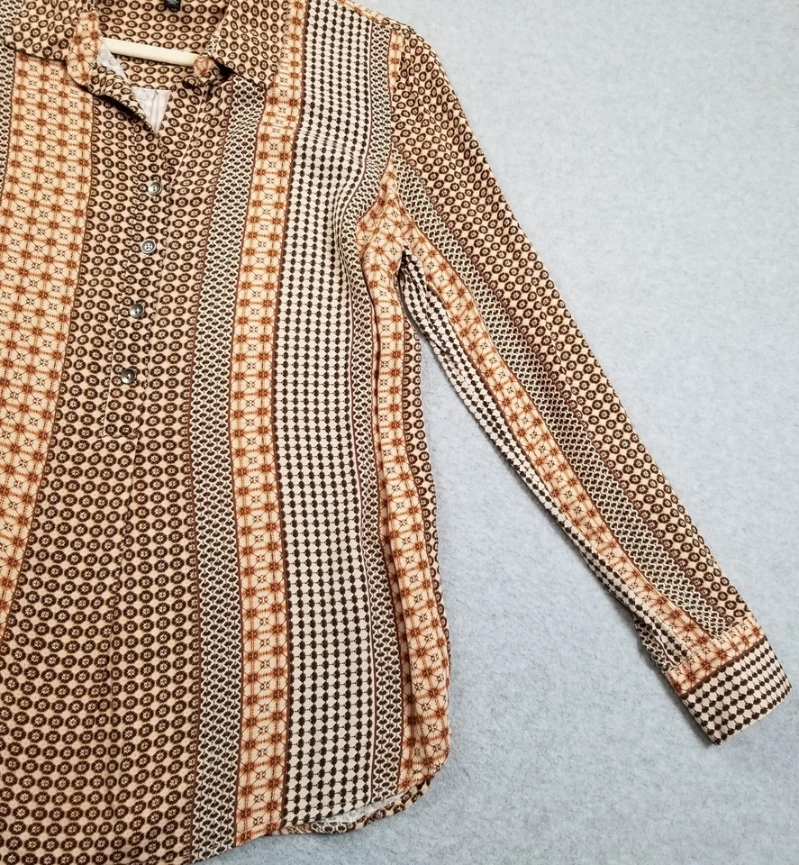 Blusa boho popover manga larga estampado mediano Jessica Simpson para mujer Foto 3 de 4