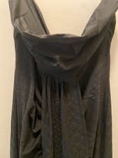 black sleeveless dress