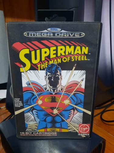 Superman - El Hombre de Acero PAL Sega Megadrive Completo - Imagen 2 de 7