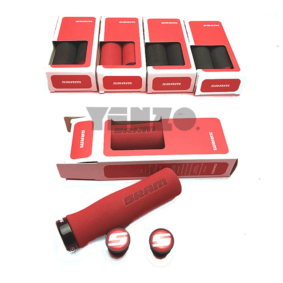 SRAM自行车锁握把人体工学轮廓泡沫山地车 XC 山地自行车滑板车 — 第 4/4 张图片