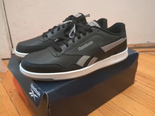 Zapatillas deportivas Reebok clásicas de cuero Court Advance zapatos cómodos negras talla 10,5 nuevas - Imagen 3 de 7