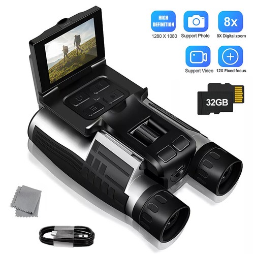 Digital Binoculars 48MP 8x Optical Zoom 2.5K Video Camera for Concerts Hunting - Picture 15 of 20