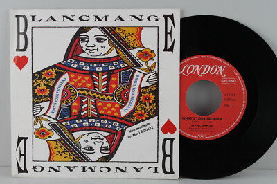 7'' Single - BLANCMANGE - What´s Your Problem - London Records 1985