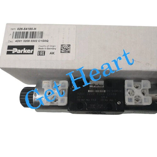 NEW Parker 026-54185-H 4D01-3208-0302-C1G0Q Hydraulic valve  FedEx or DHL or UPS