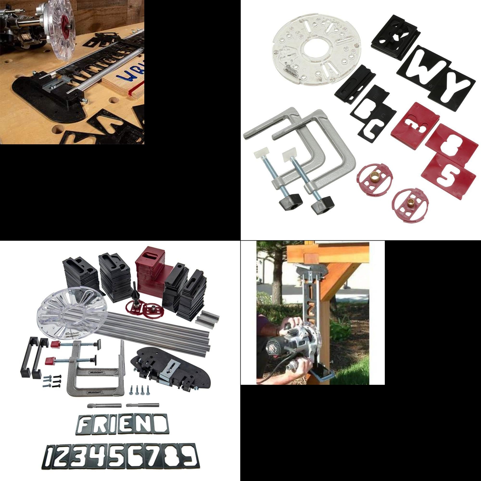 Signpro Complete Sign Making Router Jig Template Kit With Templates