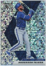 2021 Panini Mosaic Anderson Tejeda Rookie Quick Pitch Silver Prizm RC #209