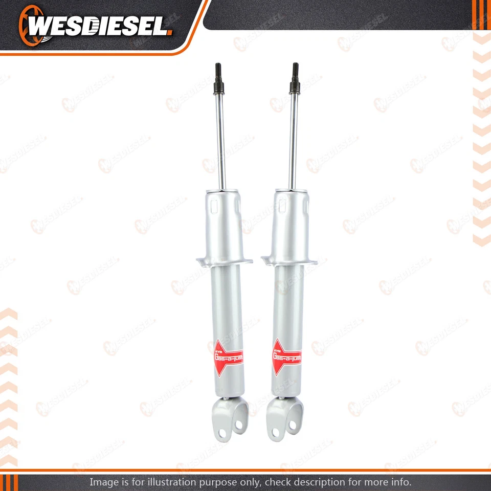 2 x Rear KYB Gas-A-Just Shock Absorbers fits Toyota Supra JZA80R 3.0L RWD 93-96 - image 2 of 2