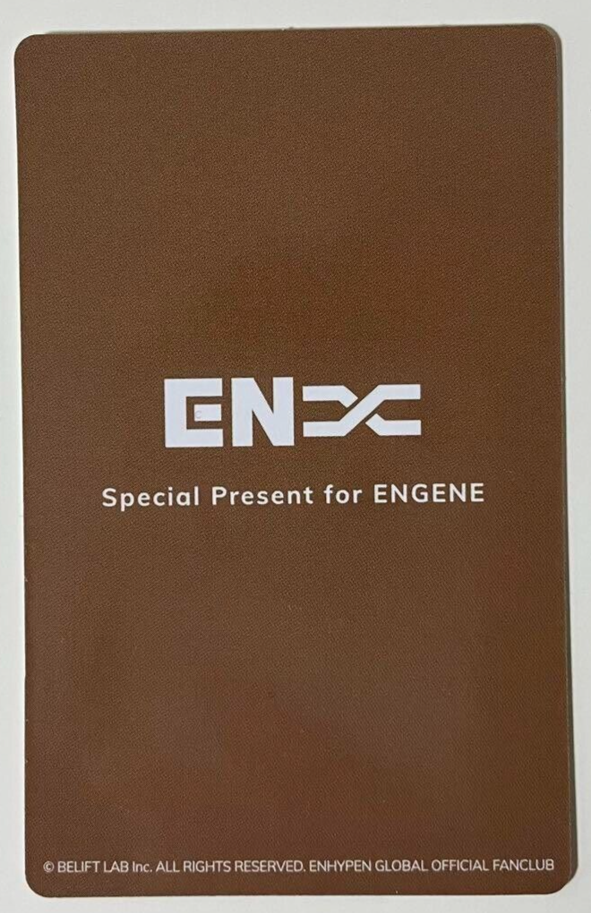 ENHYPEN HEESEUNG WORLD TOUR FATE PLUS FATE + in Japan ENGENE