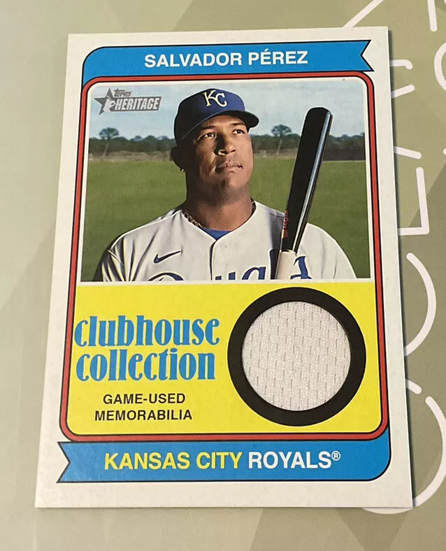 2019 Topps Tier One Relics #T1R-SP Salvador Perez Game