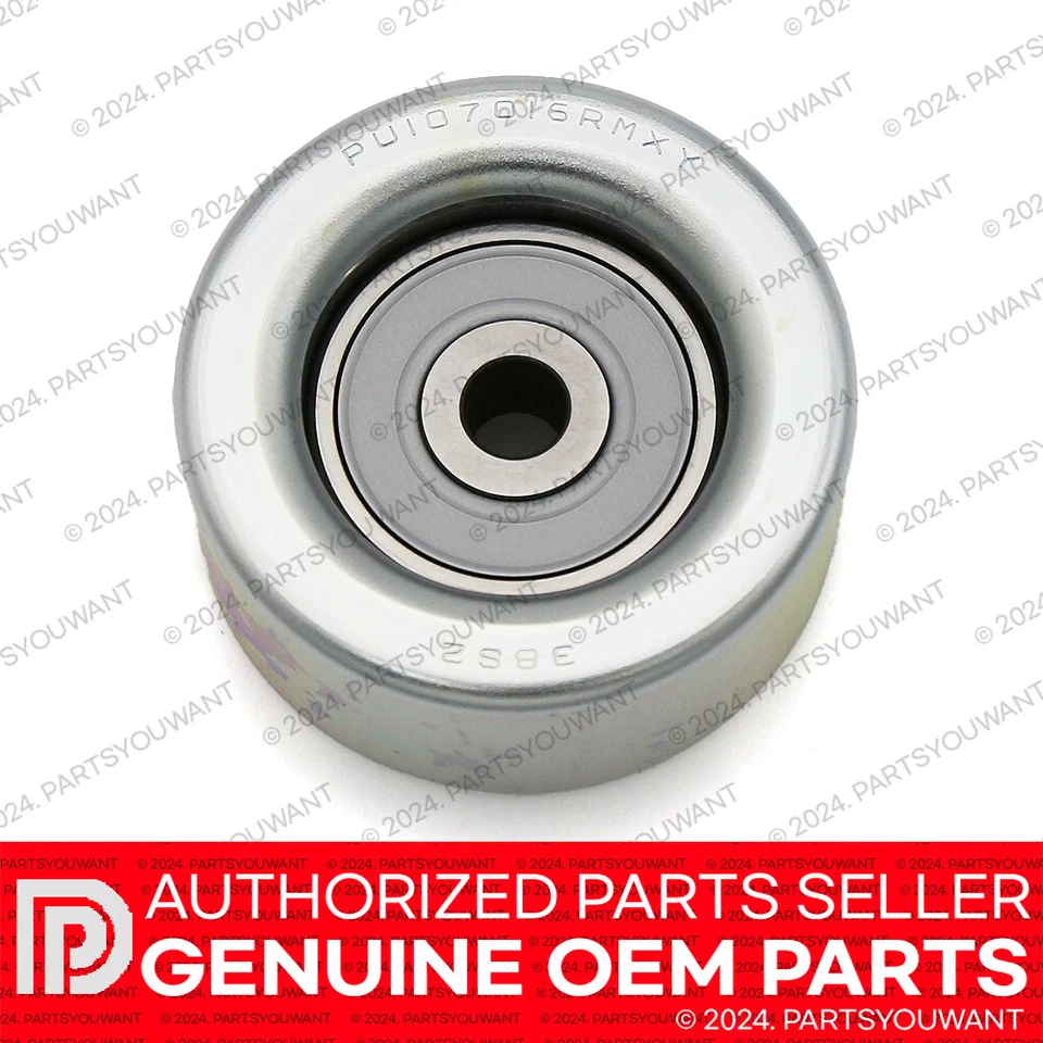 Polea loca correa de transmisión serpentina original Toyota 16604-31030 / 1660431030 Foto 3 de 4