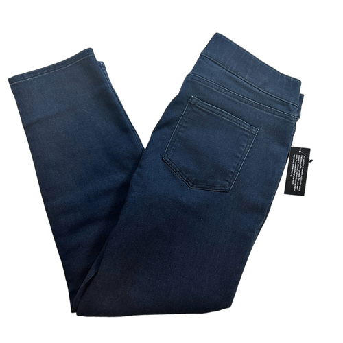 NWOT Isaac Mizrahi Women’s Pull On Devine Denim Medium Indigo Jeans - Size 12 - Picture 3 of 7