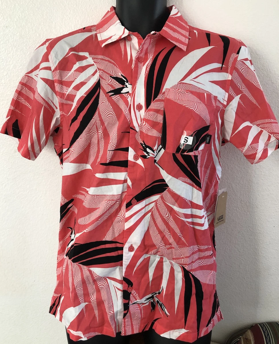 Vans off the sale wall floral shirt