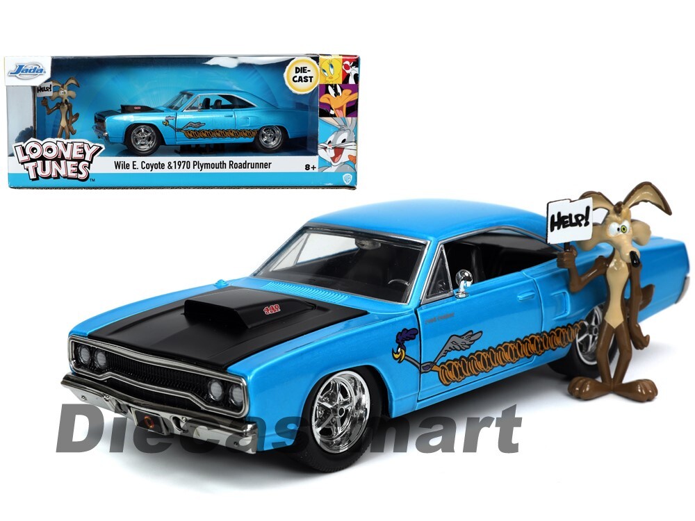 Jada 1:24 Hollywood Rides Looney Tunes 1970 Plymouth Road Jada 1:24 Hollywood Rides Looney Tunes 1970 Plymouth Road