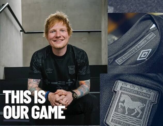 Ed Sheeran X Ipswich Town 3'rd Jersey Special Collection | eBay Ed Sheeran X Ipswich Town 3'rd Jersey Special Collection | eBay