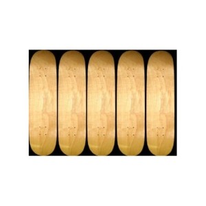 5 BETTER MADE BLANKS SKATEBOARD DECKS 8.25 in Deck NAT BRAND NEW IN SHRINK