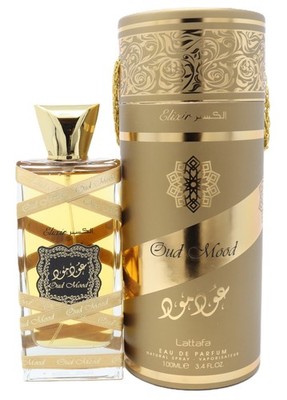 Lattafa Oud Mood Elixir Eau De Parfum Spray For Men & Women 100ml