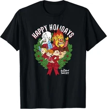 New Limited The Year Without A Santa Claus Group Shot Wreath Poster T-Shirt