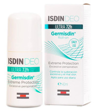 ISDIN Germisdin Rx Roll-On Antiperspirant   72-Hour Protection, 40 ml