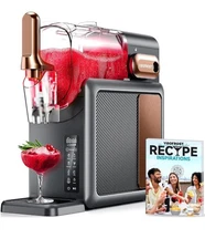Slushie Machine 9-In-1, 88Oz Frozen Drink Maker with  Rapid Cooling & Auto Clean