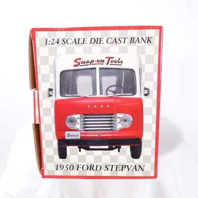 Snap on Tools 1950 Ford STEPVAN Van Die Cast 1 24 Scale Bank