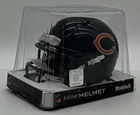 Brian Urlacher HOF Lance Briggs Signed Chicago Bears Mini Helmet AUTO BAS