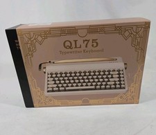 YUNZII QL75 Wireless Typewriter Hot Swap Retr...