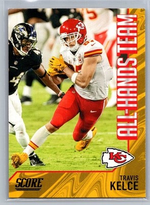 2021 Score Football All Hands Team Travis Kelce #AH12 Kansas City Chiefs NFL -NM