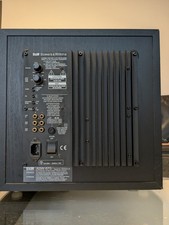 B&W ASW675 – aktive Subwoofer + Speakerstands Basslautsprecher Bowers & Wilkins