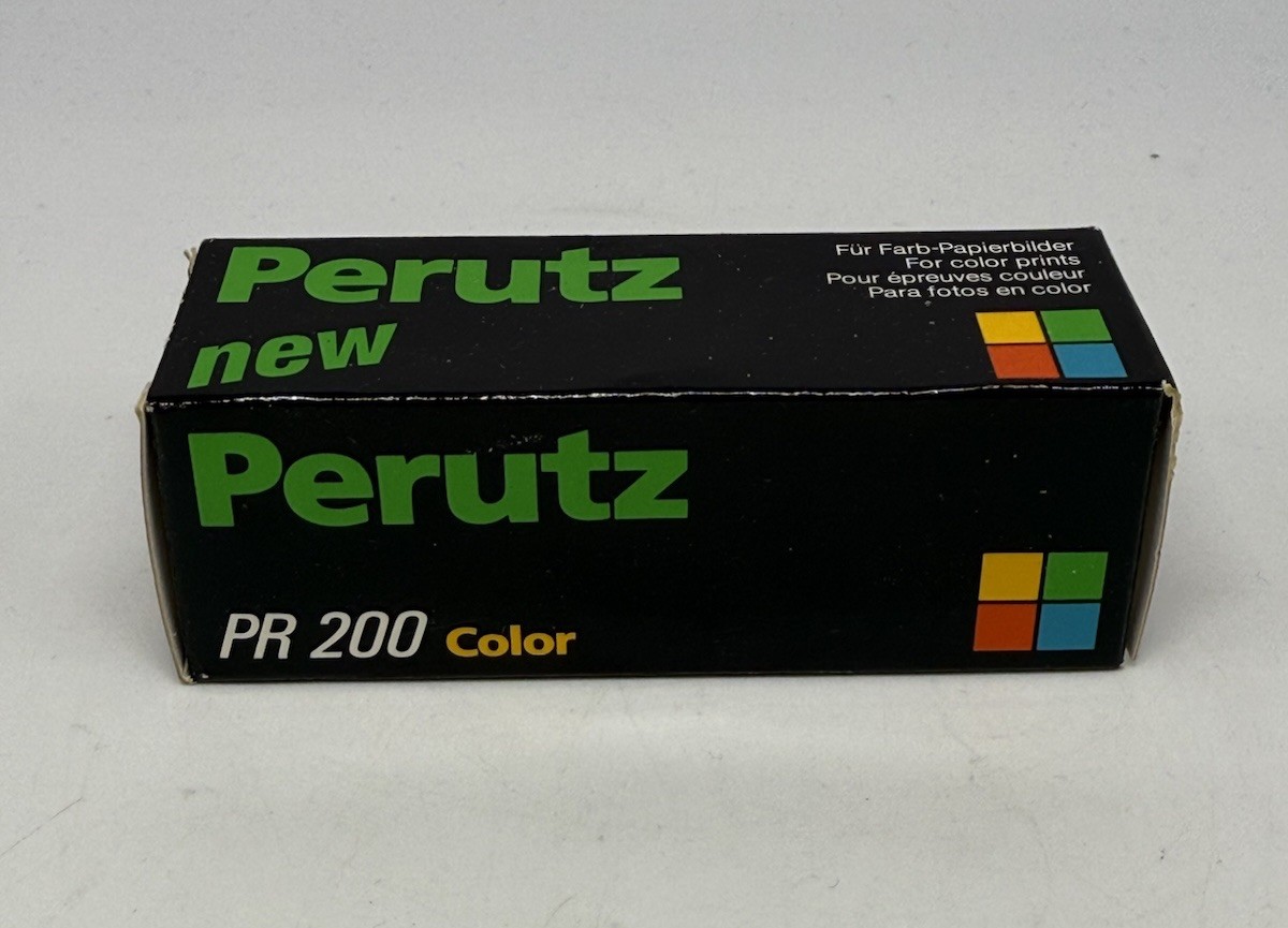 Perutz PR 200 Color 110-24 Film ISO 200/24 selten in OVP Filmkassette