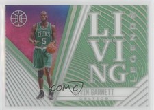 2020-21 Panini Illusions Living Legends Emerald Kevin Garnett #3 HOF 03rx