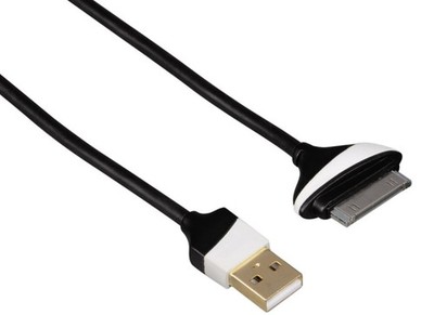 Hama USB-Kabel Premium Daten-Kabel Ladekabel Sync für Apple 30-Pin iPad iPhone