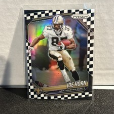 2025 Panini Prizm Joe Horn Black And White Checkerboard
