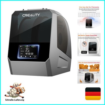 Creality 3D Drucker Filament Trockner für 2 Rollen 360° Heizung   Space Pi Plus