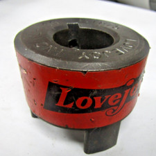 NEW LOVEJOY L-100 1.1875 BORE 1-3/16" KEYWAY 1/4" JAW COUPLING HUB