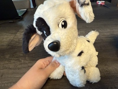 Mattel 101 Dalmatians Dog Patch Plush 10 Inch Stuffed Animal Toy Vintage