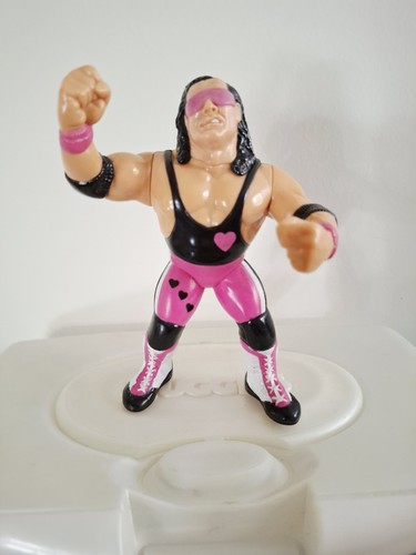 Bret Hitman Hart Series 4 Hasbro WWF WWE Action Fi...