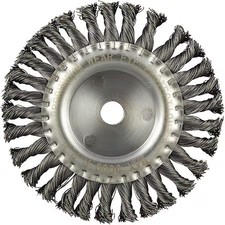 Wire Wheel Brush, 0.020" Dia. Wire,  66254442957