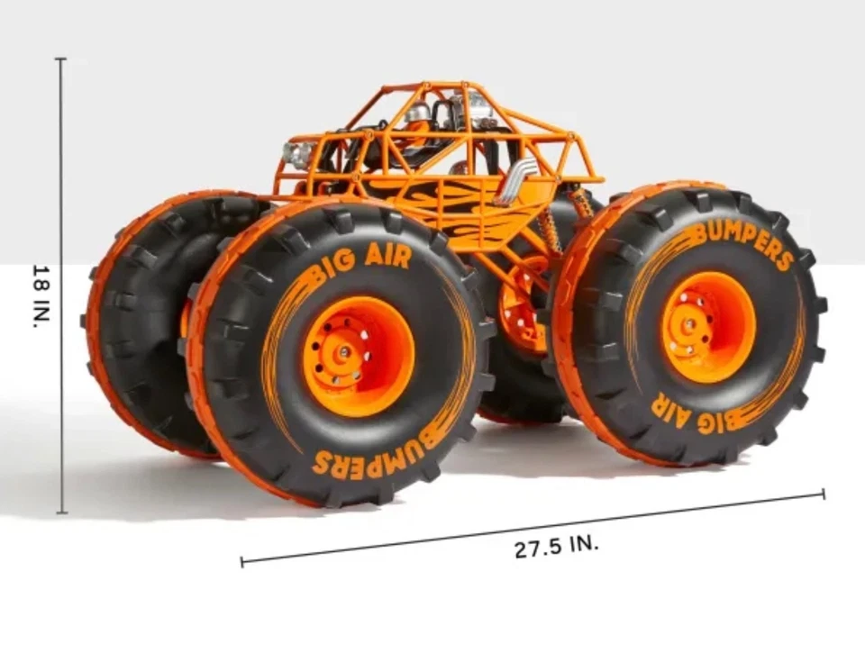 Sharper Image 4x4 Giant Crusher Remote Control 4WD Off- Road Monster Truck - Image 2 of 4