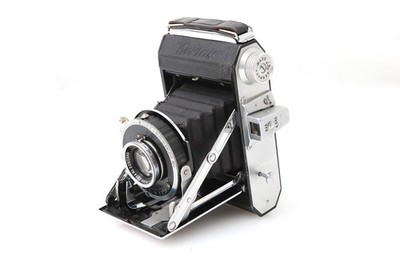 Welta Weltax 6x6 6x4.5 Camera Carl Zeiss Jena Tessar 75mm F/3.5 Junk