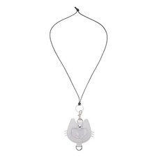 Pet Hair Keepsake Keychain Cat Hair Memorial Storage PU Pendant