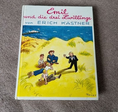 Erich Kästner: Emil und die Drei Zwillinge, Buch Klassiker 1980
