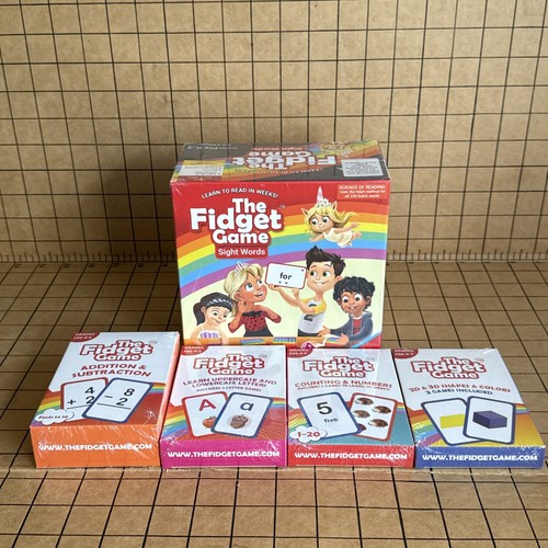 Kindergarten Learning Bundle - Flashcards and Pop Fidget Toys for Kids Pre-K ...