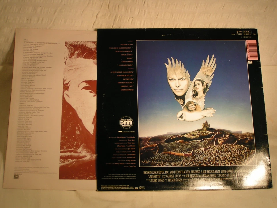 DAVID BOWIE  -   LABYRINTH ( SOUNDTRACK ) !! ( LP ) * 1.NL-Pressung * NEAR MINT* - Bild 2 von 4