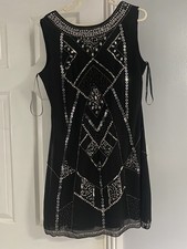Size 14 embellished and diamanté beautiful Xmas party dress