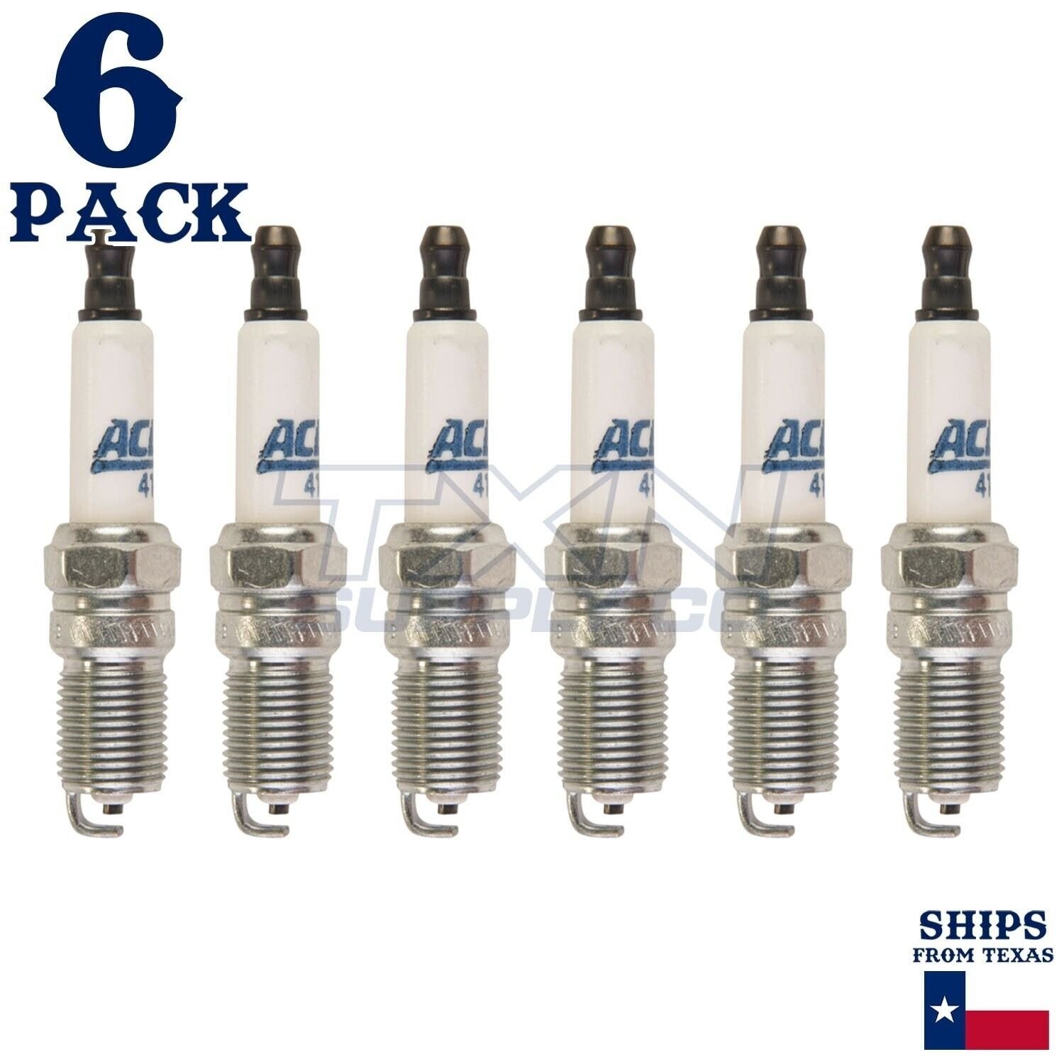 6 Pack ACDelco Double Platinum Spark Plugs 1995-1998 for Ford Taurus 3.0L
