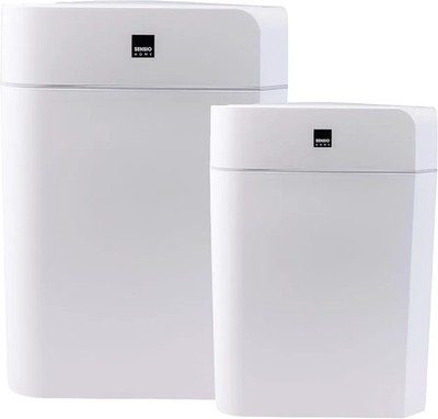 SENSIOHOME Value 2er Pack 12L+16L Wasserdicht Bewegungsmelder Mülleimer Mülleimer Wi