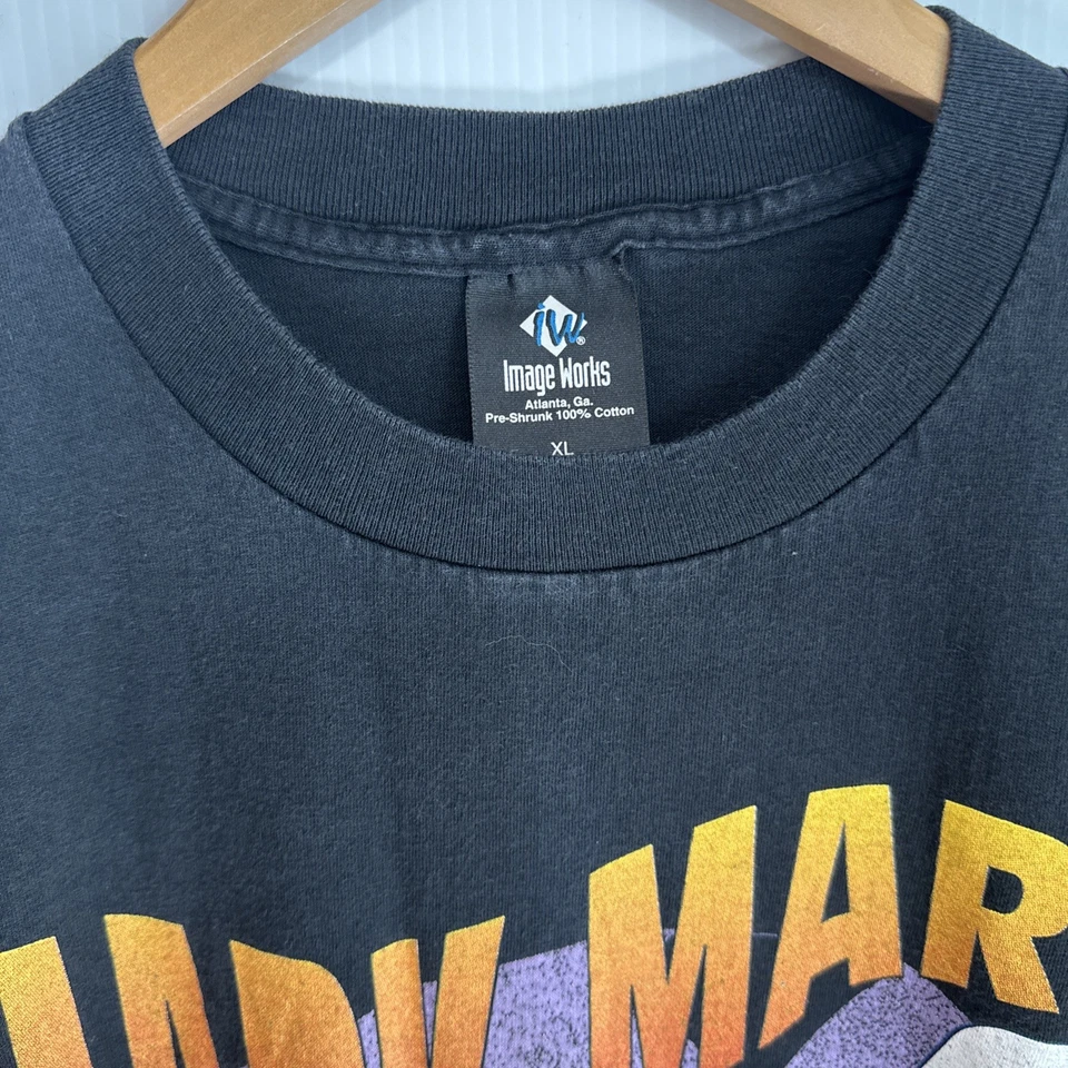 Camisa Mark Martin Para Hombre XL Negra De Colección Roush Racing Valvoline Nascar #6 Ford!! Foto 2 de 4