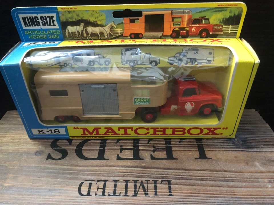 Matchbox King Size K-18A1.First Version 1.First OVP VNM von 1967 - Bild 3 von 4